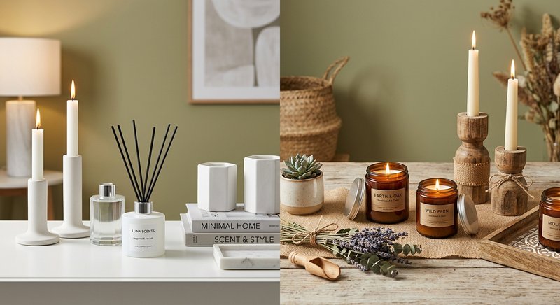 Modern vs Rustic Fragrance Styles